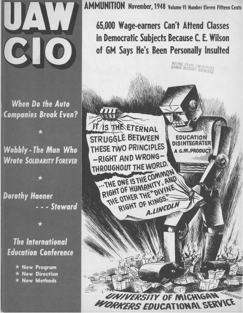 I.W.W. Sticker: I.W.W.: One Big Union of All The Workers. The Greatest  Thing On Earth · The University of Michigan and the Great War