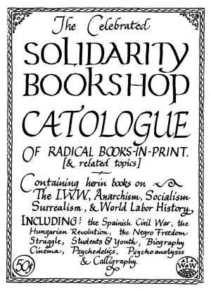 Solidarity Bookshop Catalogue | The Anarchist Library